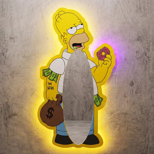 Exclusive Rick Neon Mirror
