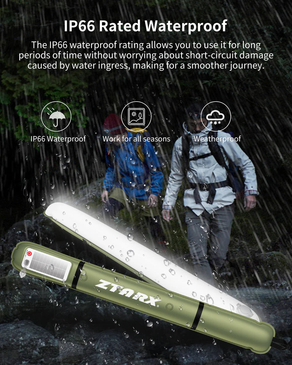 ZTARX™ GlowTube Solar Light